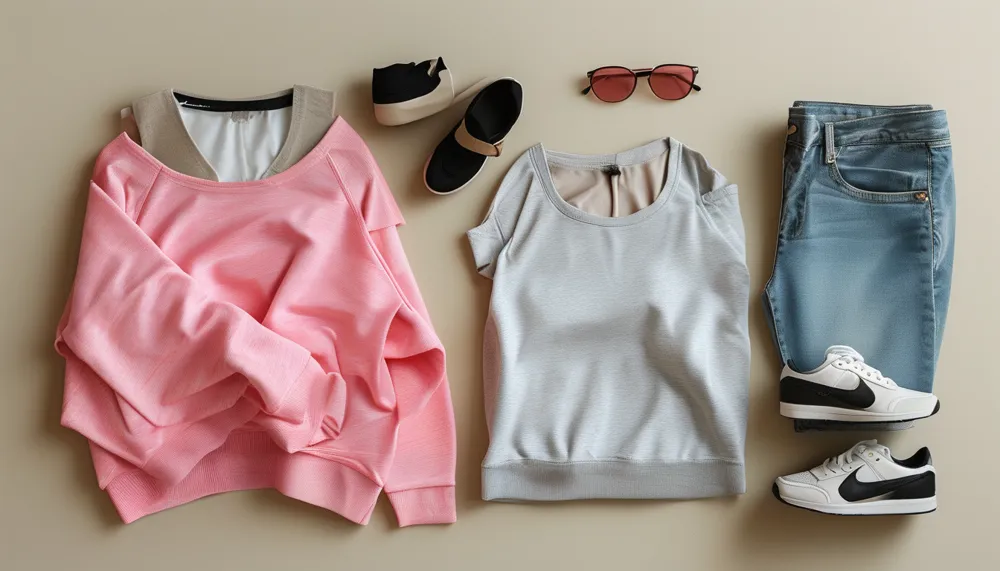 Styling flat lay